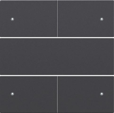 Niko - SET DE FINITION BOUTON-POUSS. QUADR. LIBRE DE POTENTIEL 24V, LED