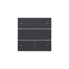 Niko - SET DE FINITION BOUTON-POUSS. QUADR. LIBRE DE POTENTIEL 24V, LED