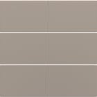 Niko - SET DE FINITION BOUTON-POUSS. SEXTUPLE, LIBRE DE POTENTIEL 24V