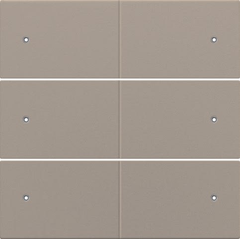 Niko - SET DE FINITION BOUTON-POUSS. SEXT. LIBRE DE POTENTIEL 24V, LED