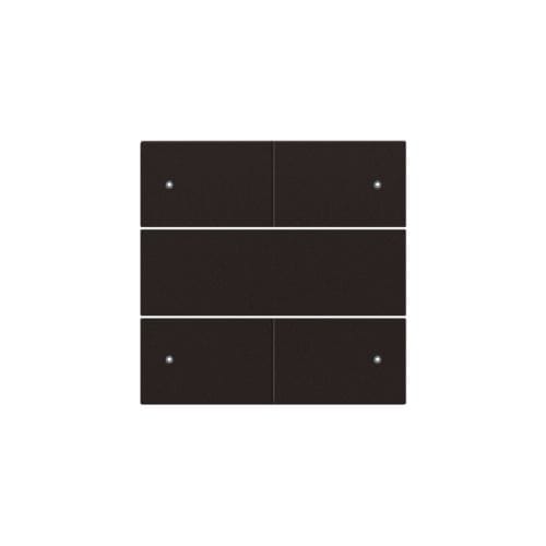 Niko - SET DE FINITION BOUTON-POUSS. QUADR. LIBRE DE POTENTIEL 24V, LED