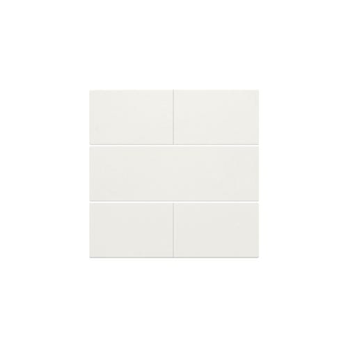 Niko - SET DE FINITION BOUTON-POUSS. QUADRUPLE, LIBRE DE POTENTIEL 24V