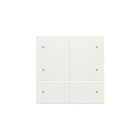 Niko - SET DE FINITION BOUTON-POUSS. SEXT. LIBRE DE POTENTIEL 24V, LED
