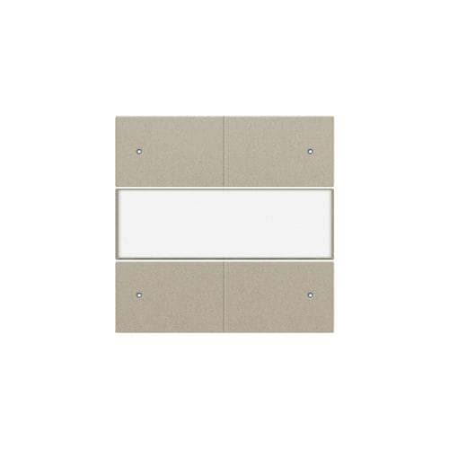 Niko - SET DE FINITION BOUTON QUADR., LIBRE DE POTENT., ÉTIQUETTE, LED