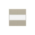 Niko - SET DE FINITION BOUTON QUADR., LIBRE DE POTENT., ÉTIQUETTE, LED