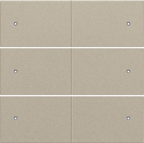 Niko - SET DE FINITION BOUTON-POUSS. SEXT. LIBRE DE POTENTIEL 24V, LED