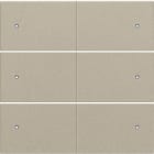 Niko - SET DE FINITION BOUTON-POUSS. SEXT. LIBRE DE POTENTIEL 24V, LED