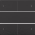 Niko - SET DE FINITION BOUTON-POUSS. QUADR. LIBRE DE POTENTIEL 24V, LED