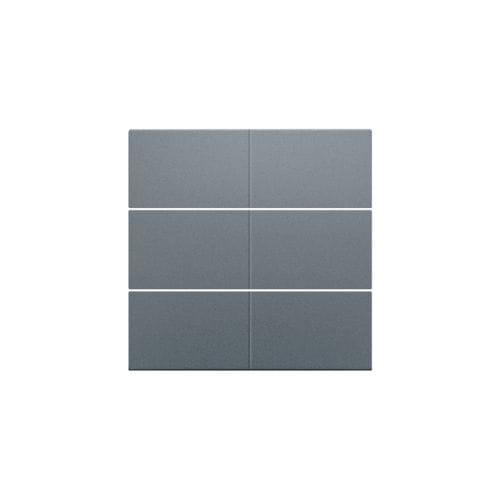 Niko - SET DE FINITION BOUTON-POUSS. SEXTUPLE, LIBRE DE POTENTIEL 24V