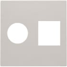 Niko - SET DE FINITION CONNEXION COAX. SIMPLE ET CONNECTION RÉSEAU RJ45