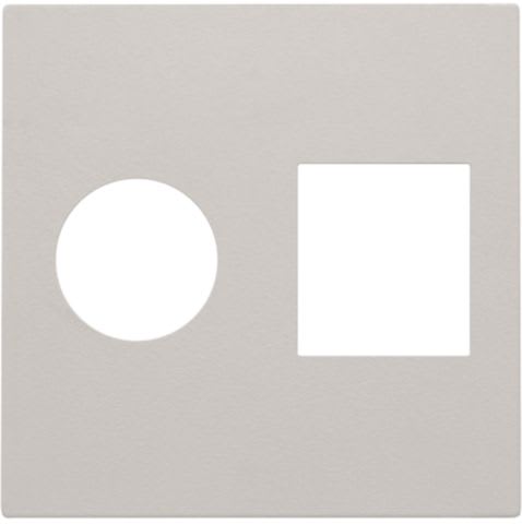 Niko - SET DE FINITION CONNEXION COAX. SIMPLE ET CONNECTION RÉSEAU RJ45