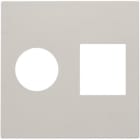 Niko - SET DE FINITION CONNEXION COAX. SIMPLE ET CONNECTION RÉSEAU RJ45