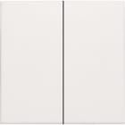 Niko - SET DE FINITION INTERRUPTEUR OU BOUTON-POUSSOIR DOUBLE ÉLECTR.