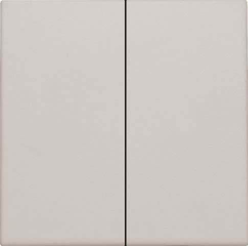 Niko - SET DE FINITION INTERRUPTEUR OU BOUTON-POUSSOIR DOUBLE ÉLECTR.