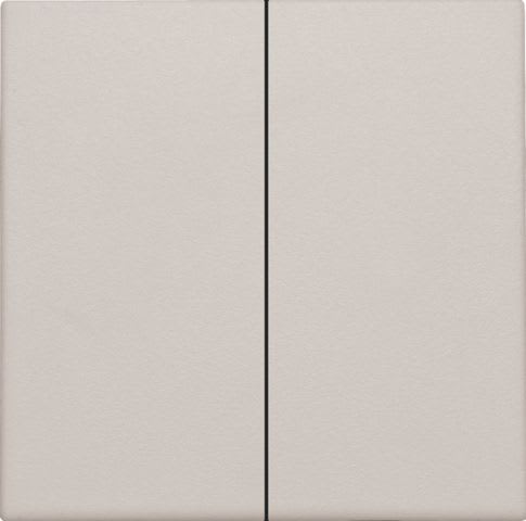 Niko - SET DE FINITION INTERRUPTEUR OU BOUTON-POUSSOIR DOUBLE ÉLECTR.