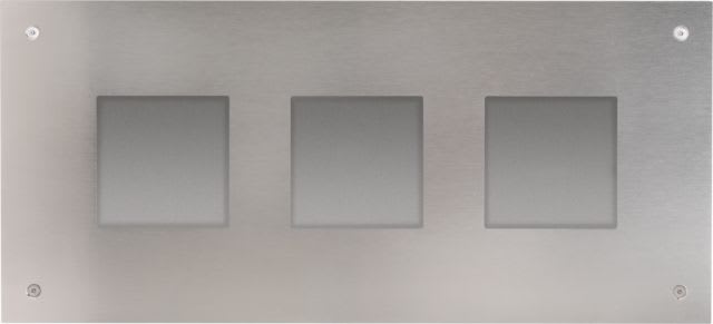 Niko - PLAQUE FRONTALE ET BOÎTE D'ENCASTREMENT PR POSTE EXT. MODULAIRE