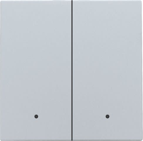 Niko - SET DE FINITION INTERRUPTEUR/BOUTON DBL ÉLECTRON., AVEC LENTILLE