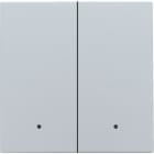 Niko - SET DE FINITION INTERRUPTEUR/BOUTON DBL ÉLECTRON., AVEC LENTILLE