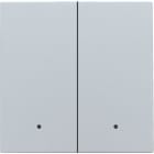 Niko - SET DE FINITION INTERRUPTEUR/BOUTON DBL ÉLECTRON., AVEC LENTILLE