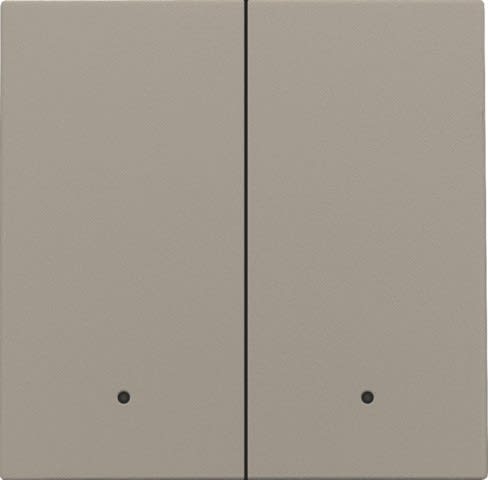 Niko - SET DE FINITION INTERRUPTEUR/BOUTON DBL ÉLECTRON., AVEC LENTILLE