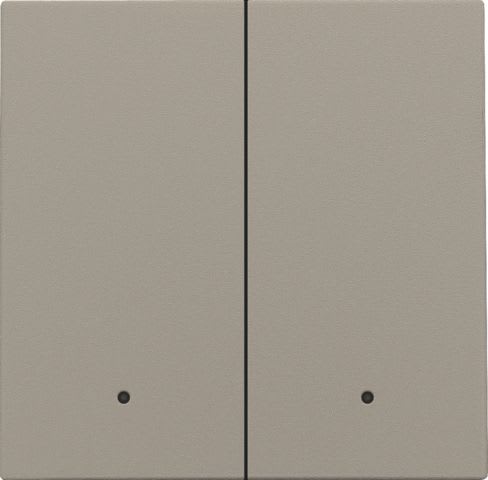 Niko - SET DE FINITION INTERRUPTEUR/BOUTON DBL ÉLECTRON., AVEC LENTILLE