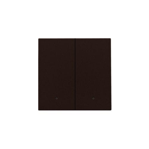 Niko - SET DE FINITION INTERRUPTEUR/BOUTON DBL ÉLECTRON., AVEC LENTILLE