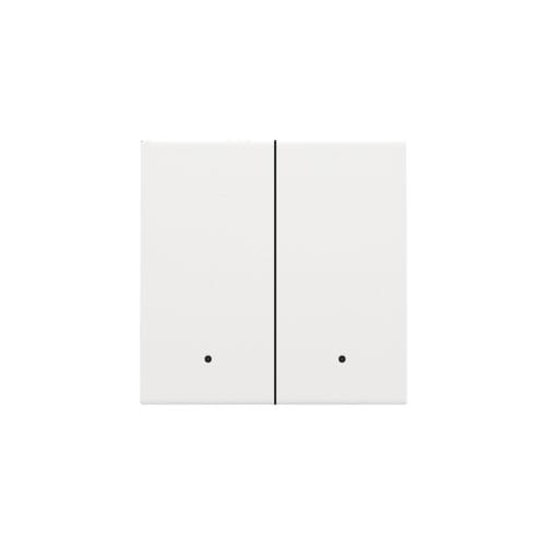 Niko - SET DE FINITION INTERRUPTEUR/BOUTON DBL ÉLECTRON., AVEC LENTILLE