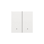 Niko - SET DE FINITION INTERRUPTEUR/BOUTON DBL ÉLECTRON., AVEC LENTILLE