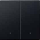 Niko - SET DE FINITION INTERRUPTEUR/BOUTON DBL ÉLECTRON., AVEC LENTILLE