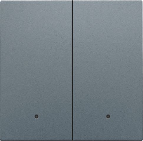 Niko - SET DE FINITION INTERRUPTEUR/BOUTON DBL ÉLECTRON., AVEC LENTILLE