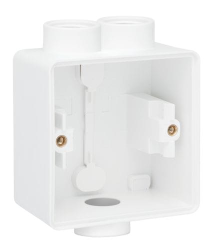 Niko - BOÎTE EN SAILLIE ÉTANCHE POUR 1 FONCTION, 3 ENTRÉES M20