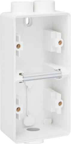 Niko - BOÎTE EN SAILLIE DOUBLE ÉTANCHE POUR 2 FONCTIONS, 3 ENTRÉES M20