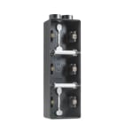 Niko - BOÎTE EN SAILLIE TRIPLE ÉTANCHE POUR 3 FONCTIONS, 2 ENTRÉES M20