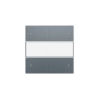 Niko - SET DE FINITION BOUTON QUADR., LIBRE DE POTENT., ÉTIQUETTE, LED