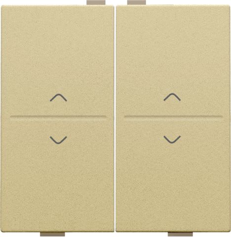 Niko - TOUCHE DBL FLÈCHES PR INTERRUPTEUR/BOUTON SANS FIL À 4 CONTACTS