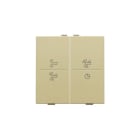 Niko - TOUCHE DBL, SYMBOLE VENTILATION, PR INTERRUPTEUR/BOUTON SANS FIL
