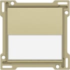 Niko - SET DE FINITION AVEC ÉTIQUETTE POUR INTERRUPTEUR/BOUTON SIMPLE