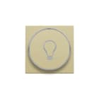Niko - FINITION AVEC SYMBOLE LAMPE PR BOUTON-POUSSOIR 6A AVEC CULOT E10
