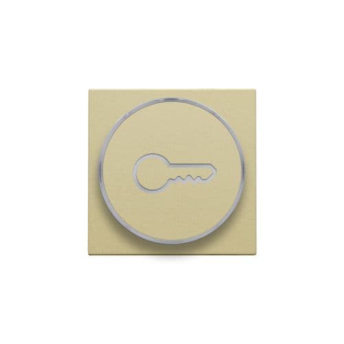Niko - FINITION AVEC SYMBOLE CLÉ POUR BOUTON-POUSSOIR 6A AVEC CULOT E10