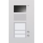 Niko - POSTE EXTÉRIEUR À ENCASTRER AVEC 2 SONNETTES ET CAMÉRA COULEURS