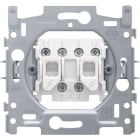 Niko - SOCLE INTERRUPTEUR VA-ET-VIENT DOUBLE 10A, BORNES À VIS