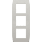 Niko - PLAQUE DE RECOUVREMENT TRIPLE, 60MM D'ENTRAXE, VERTICALE