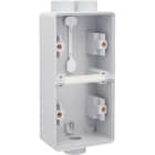 Niko - BOÎTE EN SAILLIE DOUBLE ÉTANCHE POUR 2 FONCTIONS, 3 ENTRÉES M20