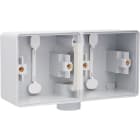 Niko - BOÎTE EN SAILLIE DOUBLE ÉTANCHE POUR 2 FONCTIONS, 1 ENTRÉE M20