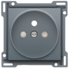 Niko - SET DE FINITION PRISE AVEC BROCHE DE TERRE, 21MM