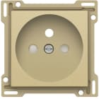 Niko - SET DE FINITION PRISE AVEC BROCHE DE TERRE, 28,5MM