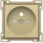 Niko - SET DE FINITION PRISE AVC INDICAT. TENSION, BROCHE TERRE, 28,5MM