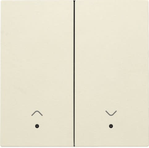 Niko - SET DE FINITION INTERRUPTEUR VOLETS ÉLECTRON. DBL, AVEC LENTILLE