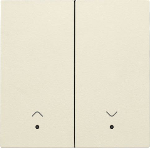 Niko - SET DE FINITION INTERRUPTEUR VOLETS ÉLECTRON. DBL, AVEC LENTILLE