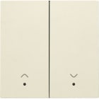 Niko - SET DE FINITION INTERRUPTEUR VOLETS ÉLECTRON. DBL, AVEC LENTILLE